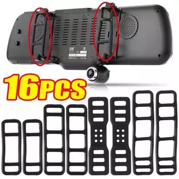 Велосипедные фары Силиконовые бинты Ремешки Автомобильный видеорегистратор Фиксированная веревка Эластичная лента Зеркало заднего вида Аксессуары для крепления видеорегистратора 1pcs