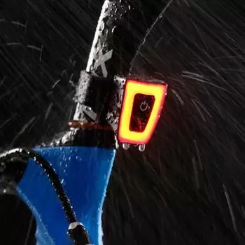 Велосипедные фонари USB перезаряжаемый фонарик для заднего фонаря велосипеда водонепроницаемый велосипедный шлем задний фонарь велосипедный предупреждающий свет вспышка