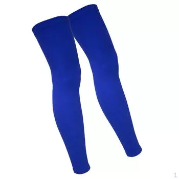 Велосипедные гетры для бега с узкими рукавами и чехлами M синий