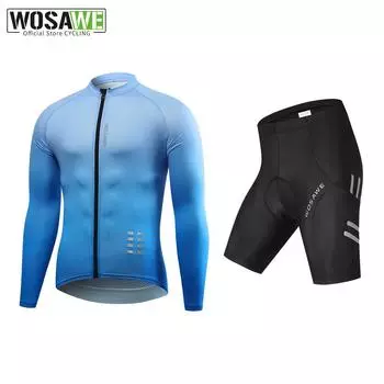 Велосипедные комплекты WOSAWE Летние дышащие велосипедные шорты с гелевой подкладкой M