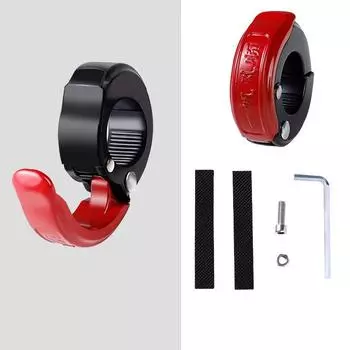 Велосипедные крючки Универсальный передний крюк для подвешивания голени без ударов Педаль Электрический велосипед Крюки чёрный