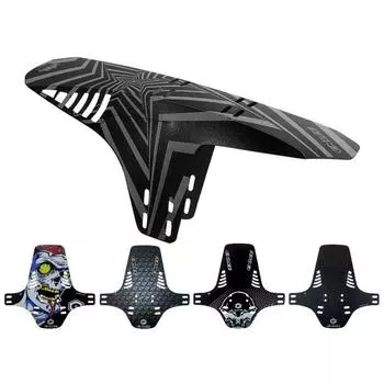 Велосипедные крылья передние/задние шины, универсальное крыло, Mtb, крылья для дорожного велосипеда, брызговик, аксессуары для велоспорта, велосипедное крыло (1 шт) Style A чёрный