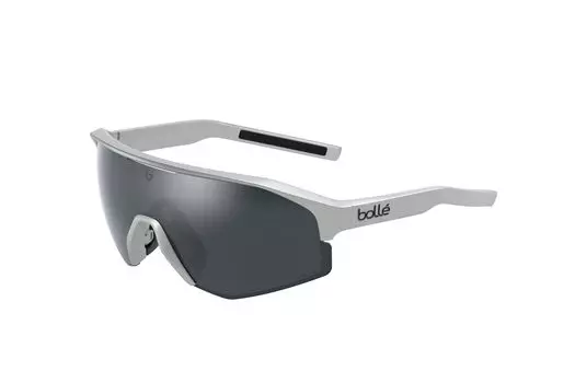 Велосипедные очки Bolle LIGHTSHIFTER XL Холодный белый Серебристый матовый BS014003 Линза Bolt+ Светопропускание 12%