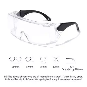 Велосипедные очки Ветровые очки Пескозащитные HD Легкие Брызгозащитные Цельные очки