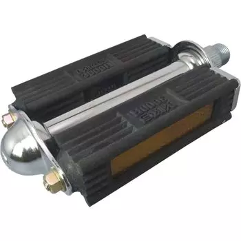 Велосипедные педали Mikashima 3000R с отражателем черного цвета (МКС) (Микашима Сейсакусё) чёрный