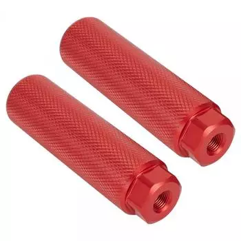 Велосипедные пеги из алюминиевого сплава, противоскользящие свинцовые ножки для велосипеда BMX, подходят для осей 3, 8 дюймов чёрный