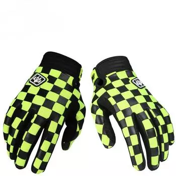 Велосипедные перчатки для всех сезонов, длинные пальцы, уличные мотоциклетные перчатки для гонок по бездорожью M белый