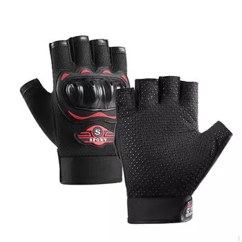 Велосипедные перчатки для женщин и мужчин, перчатки для езды на велосипеде с полупальцами, противоскользящие, дышащие, для езды на мотоцикле и горных лыжах Gray Grey Label