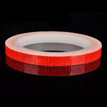 Велосипедные ПВХ Светящиеся Мотоциклетные Наклейки Лента Безопасности для Езды Светоотражающие Наклейки Предупреждающая Наклейка для Автомобиля