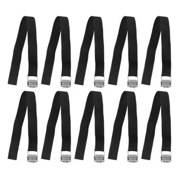 Велосипедные ремни Крепежные ремни Велосипедные ремни Ремни с застежкой-пряжкой чёрный