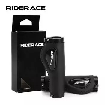 Велосипедные ручки силиконовые гелевые противоскользящие ручки для горного велосипеда амортизирующие эргономичные ручки из искусственной кожи для горного велосипеда чёрный