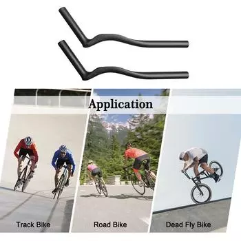 Велосипедные рули из углеродного волокна для шоссейных велосипедов и велосипедов с фиксированной передачей — легкие и прочные 400mm