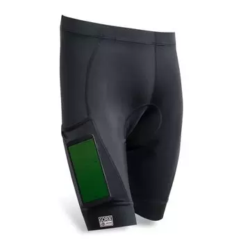 Велосипедные штаны для велоспорта Ultra Thick 3D Mega Pad Cycle Quick Road Cross [Golix], штаны, (G-PT), Износ, Кожа, Велосипед, Сухой, Растягивающийся, Велосипед, Велосипед, чёрный