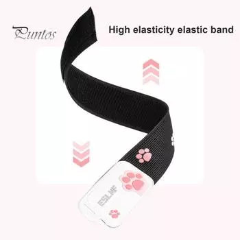 Велосипедные штаны с резинкой, розовые, кошачьи лапки, эластичные, регулируемые, для мужчин и женщин, для езды на велосипеде, для ног, лодыжек, рук, брюк, ремешок, аксессуары для велоспорта розовый