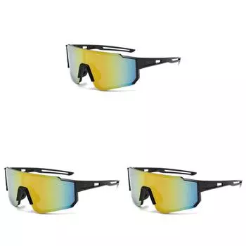 Велосипедные солнцезащитные очки с защитой от ультрафиолета MTB Велосипедные очки Велосипедные очки (Черный Красный)