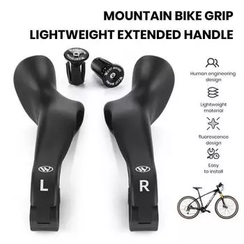 Велосипедные тиски Эргономичный дизайн Простой угол установки Регулируемый с помощью флуоресцентных тисков MTB с ночным свечением