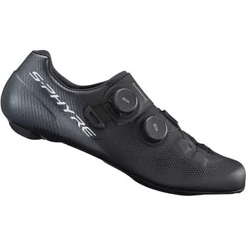 Велосипедные туфли SHIMANO черные SH-RC903 S-PHYRE 40.0 (25,2 см) СПД-СЛ чёрный