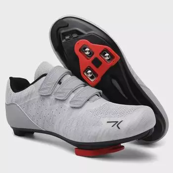 Велосипедные туфли унисекс с жесткой подошвой и низким верхом без фиксации для шоссейного и горного велосипеда 41