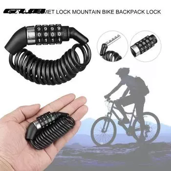 Велосипедные замки с паролем GUB, нержавеющие, устойчивые к коррозии, противопилильные комбинации, 4-значный кодовый велосипедный замок для шоссейного велосипеда