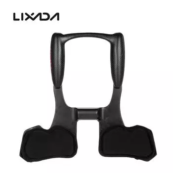 Велосипедный аэробар Lixada из углеродного волокна, дорожный триатлон, подлокотник, руль красный