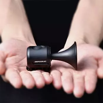 Велосипедный электронный громкий звуковой сигнал 120 дБ, безопасный электрический звонок, полицейский велосипедный сигнализатор