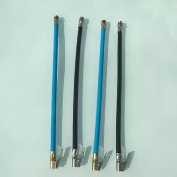 Велосипедный автомобильный мотор, гибкий зажим на воздушной шине, патрон для шин, трубка, шланг для накачивания шин чёрный