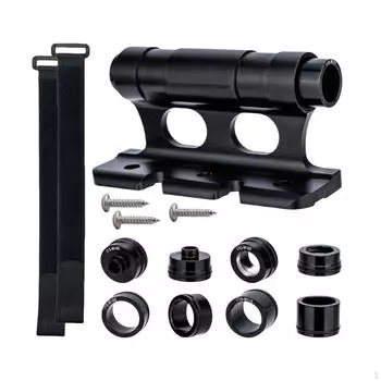 Велосипедный багажник с быстросъемным креплением вилочного типа для кузова автомобиля и грузовика Black