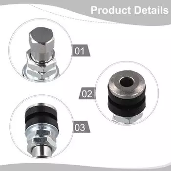 Велосипедный бескамерный клапан для стабильных характеристик мотоцикла