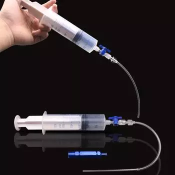 Велосипедный бескамерный шинный герметик, инструмент для инъекций, инструмент для извлечения сердечника клапана Schrader Presta, шприц 60 мл, резиновый шланг, набор