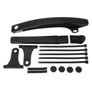 Велосипедный брызговик для шоссейного велосипеда из поликарбоната, нейлона, регулируемый, быстросъемный, для гравийных и шоссейных велосипедов