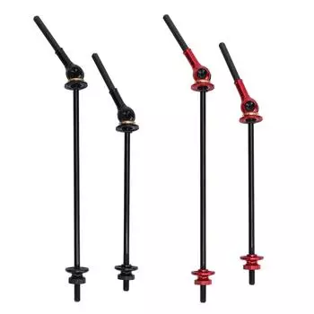 Велосипедный быстросъемный стержень Эргономичная ручка Быстросъемный стержень Зажим болта рычаг для ремонта Red