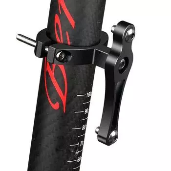 Велосипедный держатель для бутылки с водой, адаптер, руль, стойка для стакана с водой, кронштейн, зажим, зажим double screw adapter чёрный