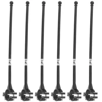 Велосипедный флагшток Велосипедный руль Мотоциклетные крепления для велосипеда Держатели для внешнего дисплея Безопасность 28.00X4.50X1.40CM чёрный