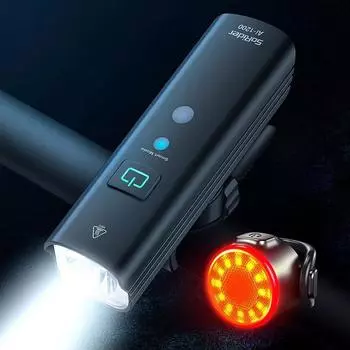 Велосипедный фонарь 1200LM T6 LED перезаряжаемый комплект дорожный MTB велосипед передний задний фонарь фонарь велосипедный фонарь группа