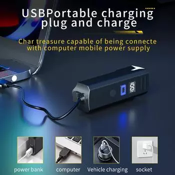 Велосипедный фонарь 3000 люмен 2000 мАч велосипедный налобный фонарь внешний аккумулятор фонарик руль зарядка через USB MTB шоссейный велоспорт