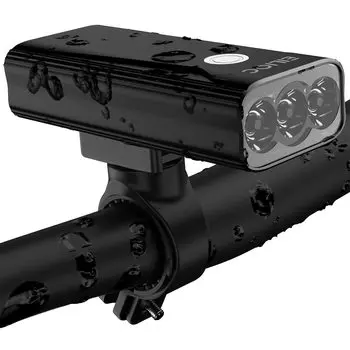 Велосипедный фонарь 6400 мАч 1200 люмен ТИП C перезаряжаемый водонепроницаемый дорожный велосипедный фонарь высокой яркости большой емкости яркий велосипедный фонарь