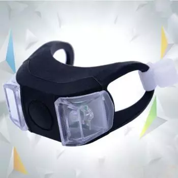 Велосипедный фонарь 6-го поколения, фонарь-лягушка, AG10, аккумуляторный светильник, светодиодный сигнальный светильник для велосипеда, аксессуары для верховой езды 2Pcs красный