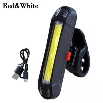 Велосипедный фонарь для шоссейного велосипеда, светодиодный задний фонарь, сверхяркий фонарь для велосипеда, перезаряжаемая через USB лампа белый/красный