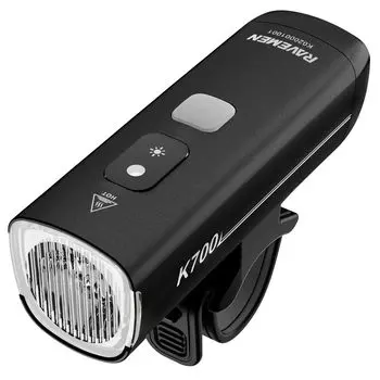 Велосипедный фонарь RAVEMEN K700 Велосипедный фонарь для шоссейного велосипеда 700 люменов Автоматический с датчиком освещенности Вибрация Перезаряжаемый Дневной режим вождения Высокий