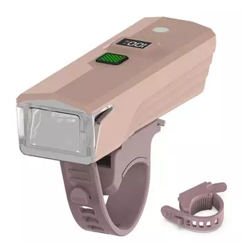 Велосипедный фонарь с ЖК-экраном, цифровым остаточным зарядом USB, большой емкостью и высокой яркостью, 2000, автоматическое освещение для велосипеда, широкий 5-дюймовый ЖК-дисплей, остаточный заряд для велосипеда