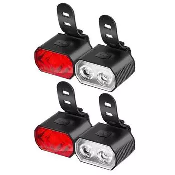 Велосипедный фонарь Высокая яркость Простая установка Различные режимы Предупреждающая лампа Водонепроницаемая сигнальная лампа для шлема Безопасная езда Ночной велосипедный фонарь