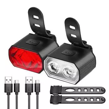 Велосипедный фонарь Высокая яркость Простая установка Различные режимы Предупреждающая лампа Водонепроницаемая сигнальная лампа для шлема Безопасная езда Ночной велосипедный фонарь A