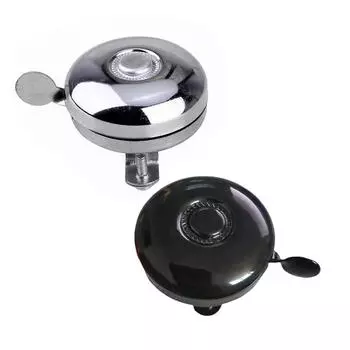 Велосипедный хромированный звонок диаметром 5,2 см, аксессуары Classic Dinger серебряный