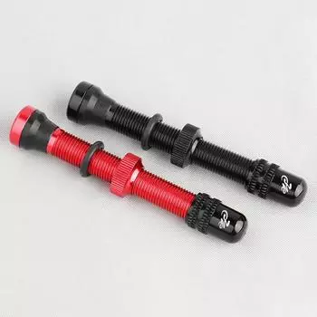 Велосипедный клапан из алюминиевого сплава + медь для насадки для шоссейного велосипеда Schrader MTB чёрный