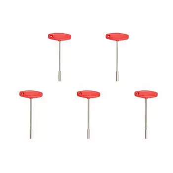 Велосипедный ключ для скрытых спиц, Т-образный рукав, инструмент со встроенным колпачком для спиц (3.2mm) К