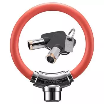 Велосипедный ключ ULAC, тросовый замок, цинковый сплав, кроссовый велосипедный тросовый замок, велосипед, 2 уникальных ключа, толщина 12 мм, прочный, 3 цвета, U-образный, противоугонный, высокий, противоугонный