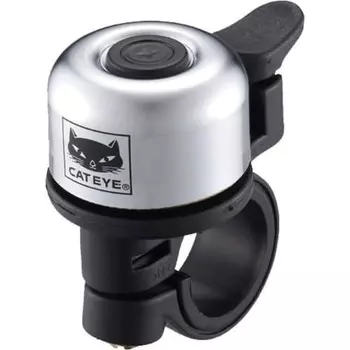 Велосипедный колокольчик CAT EYE OH-1200 из латуни и серебра