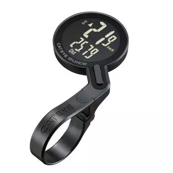 Велосипедный компьютер CAT EYE QUICK Спереди, крепление снаружи, дизайн с перевернутым ЖК-дисплеем, велосипедный спидометр, можно использовать даже в дождливую погоду, водонепроницаемый, время на японском языке