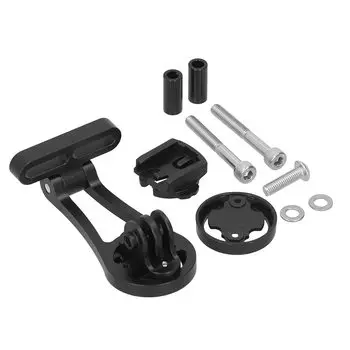 Велосипедный компьютер, передний держатель для велосипедного компьютера, удлинитель для секундомера G696, держатель для крепления выноса руля MTB, чёрный