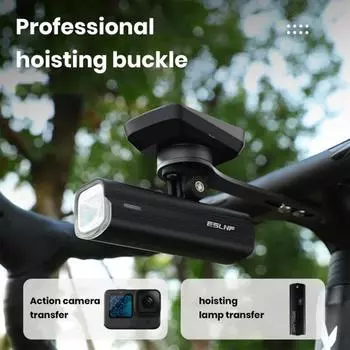 Велосипедный компьютер Выдвинутая передняя подставка Крепление на руль Хороший угол несущей нагрузки Регулируемый велосипедный спидометр Кронштейн для секундомера чёрный